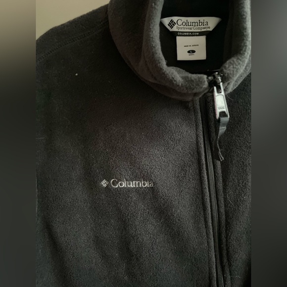 Columbia Fleece Vest Black. - Picture 4 of 8